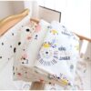 (85x85cm) ผ้าห่อตัว ผ้าเช็ดตัวคอตตอน Cotton สำหรับเด็กแรกเกิด  Baby swaddle SWD85