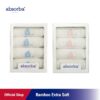 แอ็บซอร์บา (แพ็ค 4 ผืน) ผ้าอ้อมเด็ก Bamboo Extra Soft ทอ 2 ชั้น ขนาด 30x30 นิ้ว ลายน้องหมี&ผองเพื่อน มี 2 สีให้เลือก