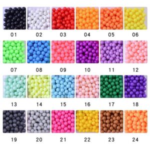 ลูกปัดน้ำ DIY แบบเติม เลือกสีได้ ลูกปัดไอน้ำ ลูกปัดมายากล ลูกปัดวิเศษ (1) - Aqua Bead Refill Choose (1)