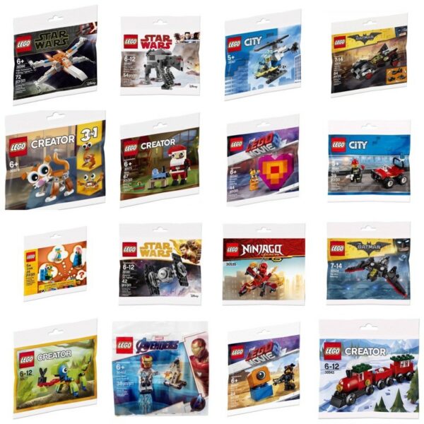 LEGO Poly Bag หลายแบบ มีเยอะกว่าในรูปหน้าปกครับ ของแท้