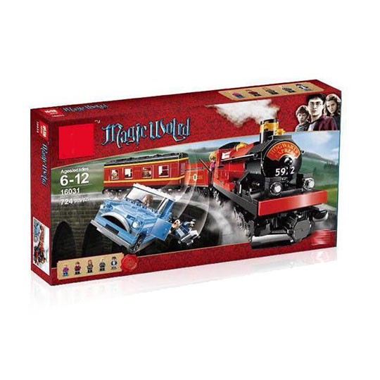 พร้อมส่ง!! ชุดตัวต่อ รถไฟ รถไฟแฮร์รี่พอตเตอร์  Harry Potter