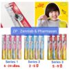 ZP เเปรงสีฟันเด็ก 6เดือน-9ปี ขนแปรงนุ่ม ด้ามจับซิลิโคนถนัดมือ เซนเเล็บ Zennlab & Pharmasen