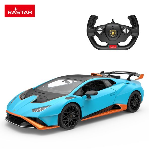 Rastar Lamborghini โมเดลรถแข่งจําลอง 1:24 พร้อมรีโมตคอนโทรล ของเล่นสําหรับเด็ก