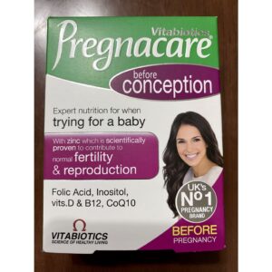 [พร้อมส่ง] Pregnacare Conception ผลิตภัณฑ์สำหรับว่าที่คุณแม่ที่เตรียมพร้อมสำหรับการตั้งครรภ์