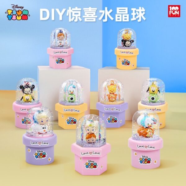 กล่องสุ่ม สโนบอล สโนโกลฟ Disney ดิสนีย์ ❄️  Tsumtsum ซูมซูม Snow ball Snow Globe ลูกแก้วหิมะ แบบทำเอง โมเดล disney