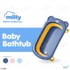 Milly อ่างอาบน้ำเด็ก ลายหมีน้อย น่ารัก ใช้ได้ตั้งแต่แรกเกิด พับได้ อเนกประสงค์ Baby Bathtub