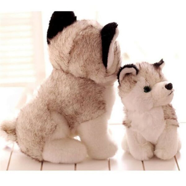 28Cm  นุ่มลื่นน่ากอด ทำความสะอาดง่ายซักเครื่องได้ Husky Dog Doll Alidolly