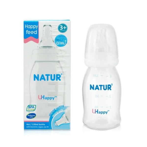 Natur ขวดนม ยูแฮปปี้ 4 ออนซ์