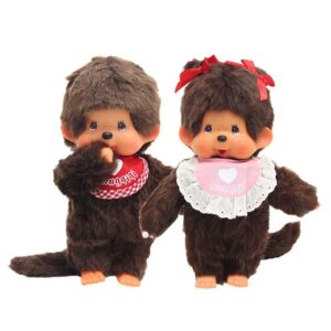 HYC Humey ตุ๊กตา Monchhichi ขนาด 20 ซม. ของเล่นสําหรับเด็กผู้ชาย และเด็กผู้หญิง