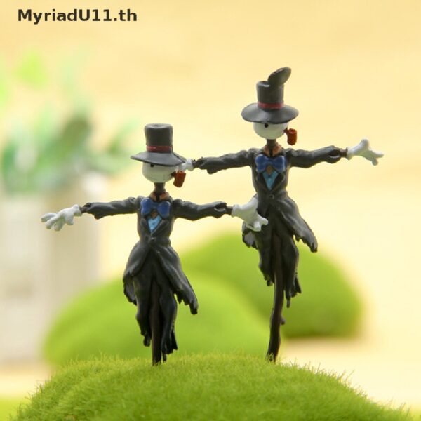 【MyriadU】ฟิกเกอร์ Studio Ghibli Howl's Moving Kakashi no Kabu สําหรับตกแต่งสวน 1 ชิ้น