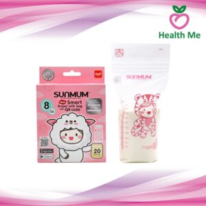 SUNMUM ถุงเก็บน้ำนม 8 ออนซ์ SUNMUM Baby ขนาด 8 ออนซ์ บรรจุ 20 ใบ ( 1 กล่อง )