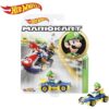 แท้ 100% จากญี่ปุ่น ฮอตวิล รถมาริโอ้ คาร์ท Hot Wheels Mario Kart Mattel Minicar (Luigi)