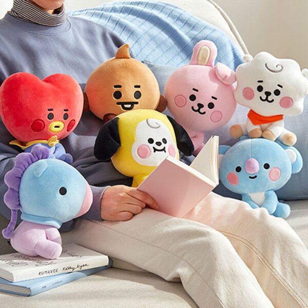 ขายดี หมอนตุ๊กตานุ่ม รูปการ์ตูนอนิเมะ COOKY KOYA MANG RJ SHOOKY TATA สไตล์เกาหลี ของขวัญ สําหรับเด็ก