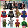 Cyborg Minifigures Martian Manhunter Wonder Woman แฟลชแบทแมนซูเปอร์แมนของเล่นของขวัญมินิตัวเลข KF6168