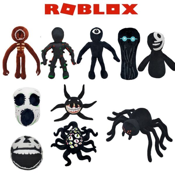 【In Stock】Roblox Doors ตุ๊กตาของเล่น Screech Glitch Monster Soft Dolls Christmas Kid Gift