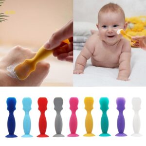 KING Silicone Diaper Cream Brush with Suction Base Butt Spatula Baby Necessities