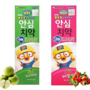 ( 1 แถม 1 ) ยาสีฟันโพโรโระเซฟตี้ NEW PORORO CHIKKA FRIEND SAFETY TOOTHPASTE