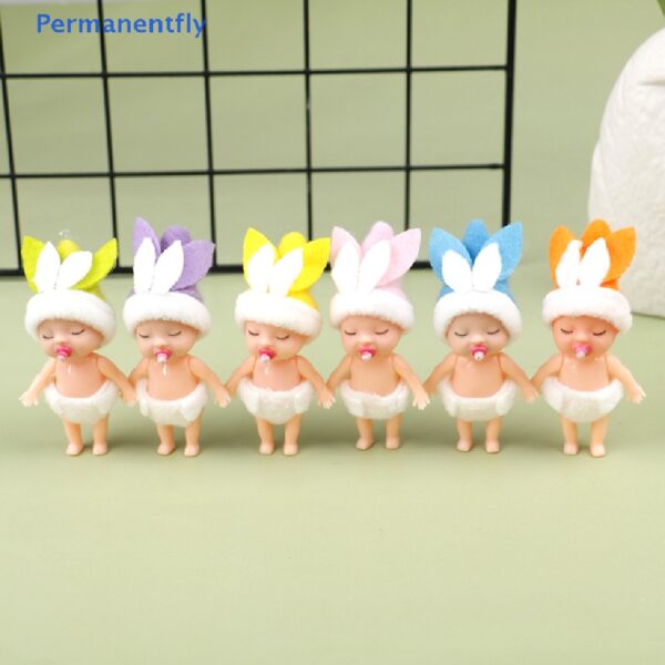 [Permanentfly] ตุ๊กตาเอลฟ์ ตุ๊กตากระต่ายอีสเตอร์ ขยับแขนได้