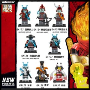 ฟิกเกอร์ตัวต่อเลโก้ Ninjago Ninja Go ขนาดเล็ก ของเล่นสําหรับเด็ก GA123-130