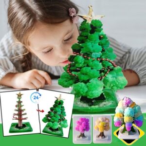 พร้อมส่ง ต้นคริสต์มาส ของเล่น Magic Growing Christmas Tree ต้นไม้วิทยาศาสตร์ ของขวัญคริสต์มาส