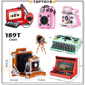 [TOPTOYS]  Creator Expert Series Digital Cameraบล็อคตัวต่อกล้องดิจิทัลจําลอง ของเล่นเสริมการเรียนรู้ สําหรับเด็กผู้ชาย ผู้หญิง