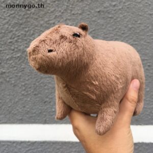 Monnygo ตุ๊กตาสัตว์คาปิบาราจําลอง น่ารัก ของขวัญวันเกิด ของเล่นสําหรับเด็ก