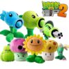 Plants Vs Zombies Doll Plush Toys Peashooter SUNFLOWER Doll Children's Day Gift Funny 8uAm