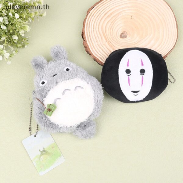 Ulo พวงกุญแจ จี้ตุ๊กตาอนิเมะ Totoro สําหรับห้อยกระเป๋า เหรียญ รถยนต์