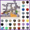 MC Minecraft DIY สินค้าการพัฒนาสติปัญญาแม่เหล็กของเล่นของฉันประกอบแม่เหล็ก Cube Building Blocks ผู้ปกครอง-AME1