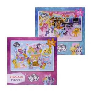 Jigsaw Puzzle ตัวต่อจิ๊กซอว์ 500 ชิ้น My Little Pony Variant ภาพมายลิตเติ้ลโพนี่ มิตรภาพอันแสนวิเศษ สินค้าลิขสิทธิ์ M...