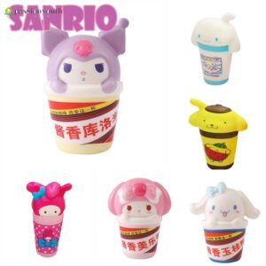 ของเล่นบีบสกุชชี่ รูปการ์ตูน Sanrio Cinnamoroll Kulomi น่ารัก สําหรับเด็ก