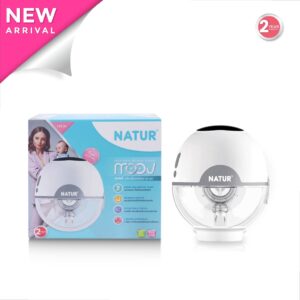 [ใช้โค้ด 20XTRA44 ส่วนลด 20%] NATUR เครื่องปั๊มนมไฟฟ้าเดี่ยว รุ่น Moov