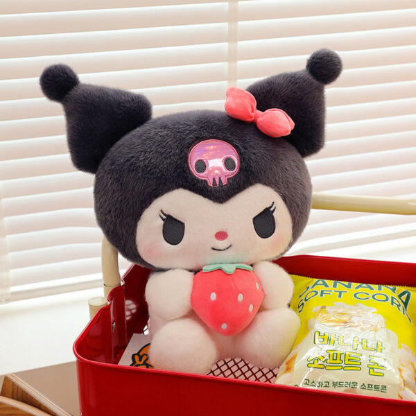 SANRIO หมอนตุ๊กตานุ่ม รูปการ์ตูน Kuromi Melody ขนาด 40 ซม. ของเล่นสําหรับเด็ก