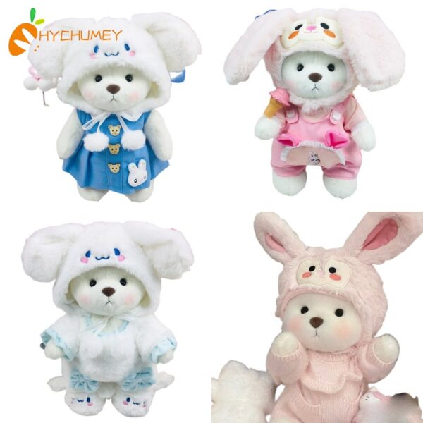 HYC Humey Lina Bear ตุ๊กตาหมีเท็ดดี้ แฮนด์เมด ขนาด 30 ซม. อุปกรณ์เสริม สําหรับเด็กผู้หญิง