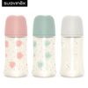 Suavinex ขวดนม Premium PA Polyamide feeding bottle with SX Pro  ขนาด 270ml ลาย Bonhomia เหมาะสำหรับอายุ 3-18 เดือน