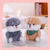 ส่งจากไทย   ตุ๊กตาหมา ไซบีเรียน ฮัสกี้ และ ชิบะ อินุ :: Siberian Husky Doll & Shiba Inu