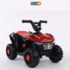 DENO รถแบตเตอรี่เด็ก NEW Mini ATV  รุ่นอัพเกรด ใหญ่ขึ้น มีเพลง มีไฟหน้า มีปุ่นสตาร์ท ลายกราฟฟิค ค่าส่งถูก พร้อมจัดส่ง