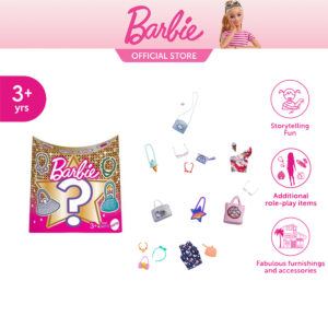 Barbie fashion surprise assortment อุปกรณ์ ตกแต่งตุ๊กตา 1 ชิ้น คละแบบ GGT72 CH