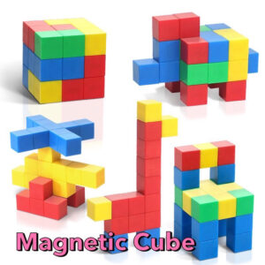 ใช้โค๊ดส่วนลดShopeeได้ บล็อคมิติสัมพันธ์แม่เหล็ก ข้อสอบเชาว์สาธิต Magnetic Cube