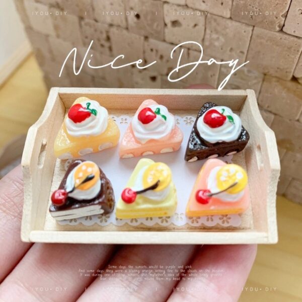 IYOU’DIY [แยกขาย] โมเดลเค้ก ของเล่น ของจิ๋ว ของสะสมบ้านตุ๊กตา miniature