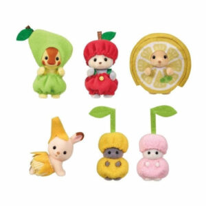 รุ่นใหม่ Limited (มีแบบสุ่มและเลือกแบบ)  Sylvanian Fruit Party Baby ซองสุ่ม ผลไม้ เบบี้ Husky Persian Cat ยีราฟ ตุ๊กตา