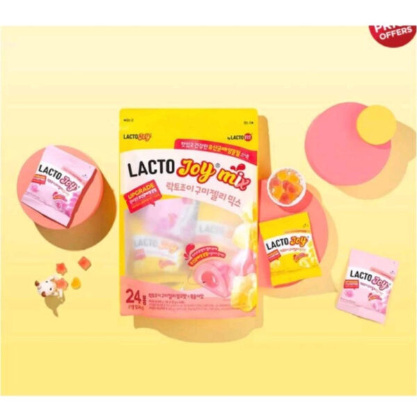 [Mar โค้ด MARKOR3 ลด 30B Min 300B วันที่ 1-31 มี.ค.] LactoJoy Gummi Jelly 25g Lacto joy อาหารว่างเพื่อสุขภาพที่มีองค์ความรู้จาก Lactofit