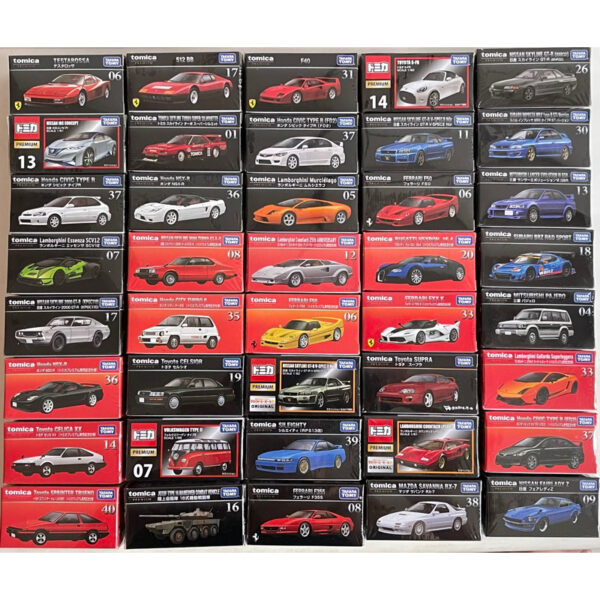 (VDO มีโค้ดลด 100)TOMICA PREMIUM TAKARA TOMY (ชุดที่ 5) กล่องดำ โทมิก้า รถเหล็ก รถของเล่น