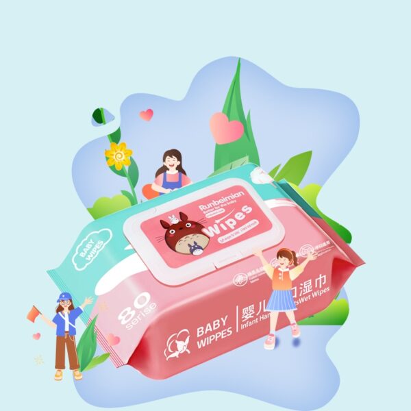 bobo ทิชชู่เปียก กระดาษเปียก ทิชชูเปียกเด็ก Baby Wipes ผ้าเปียก กระดาษทิชชู่เปียก ทิชชู่เปียกสําหรับเด็กผ้านุ่มชุ่มชื่น