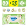 Molfix ทิชชู่เปียก Natural Hygienic Baby Wipes