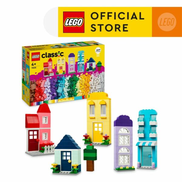 LEGO Classic 11035 Creative Houses Building Toy (850 Pieces)