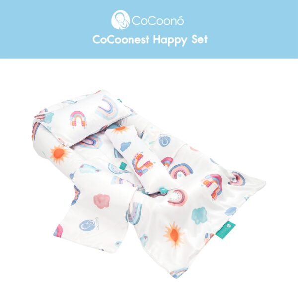 CoCoonest Happy set (ที่นอนกันตก+เครื่องนอนครบเซท)