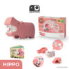 HALFTOYS (ฮาล์ฟทอยส์) Half Animal : Hippo (Story Book) ของเล่นเสริมพัฒนาการเด็ก 3 ขวบขึ้นไป