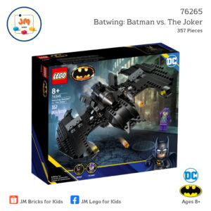 LEGO DC Batman 76265 Batwing: Batman vs. The Joker (357 Pieces) สำหรับเด็กอายุ 8 ปีขึ้นไป Brick Toy ตัวต่อ เลโก้ ของเล่น