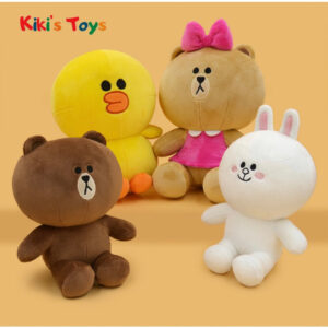 [พร้อมส่ง]ตุ๊กตาไลน์ LINE FRIENDS ตุ๊กตาหมีบราวน์ เป็ดเหลือง แซลลี่ กระต่ายโคนี่